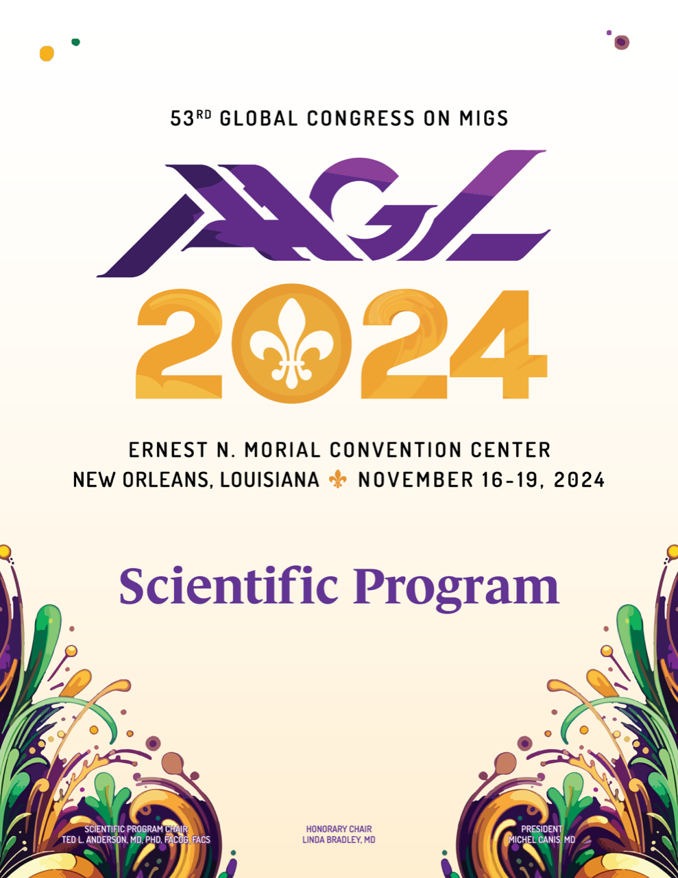 AAGL Scientific Program Cover